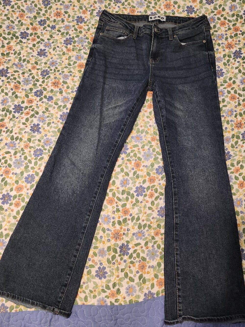 S.O.N.G Stretchy Flare Leg Jeans Size 13/31 Worn Once Great Condition